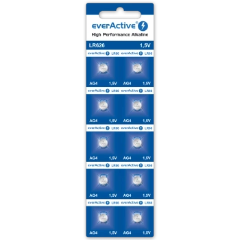 Baterie Everactive LR66 (L626)  do 9 mm, 9 mm IR, .223 Rem, 7,62x39 mm (blister 10szt.)